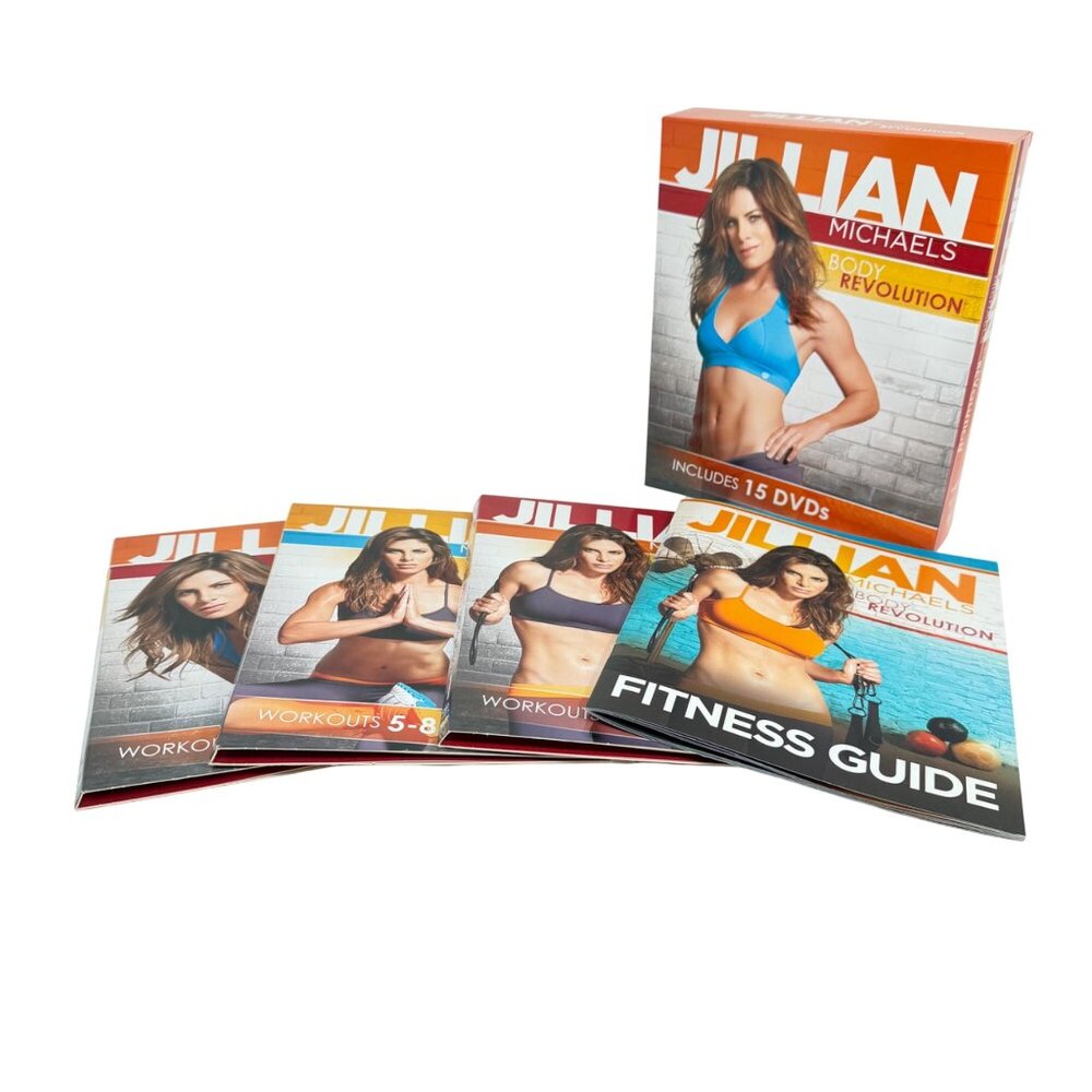 Jillian Michaels Body Revolution - Complete 15 DVD set In Box - Picture 4 of 7